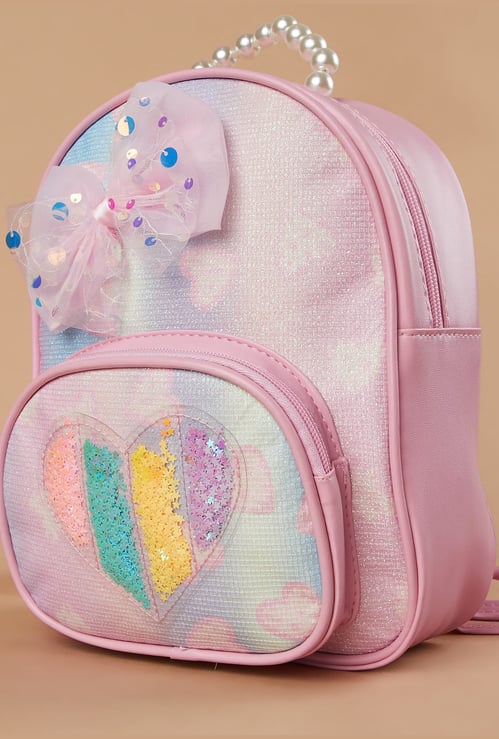 GINGER Girls Embellished Backpack