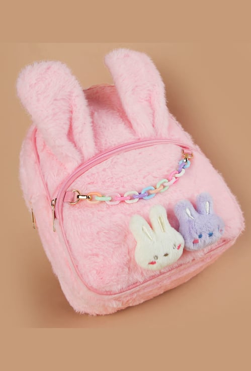 GINGER Girls Fuzzy Backpack