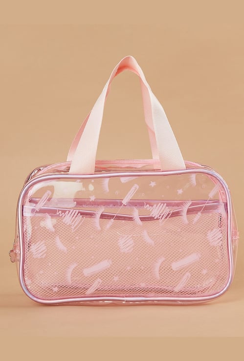 GINGER Printed Toiletry Pouch