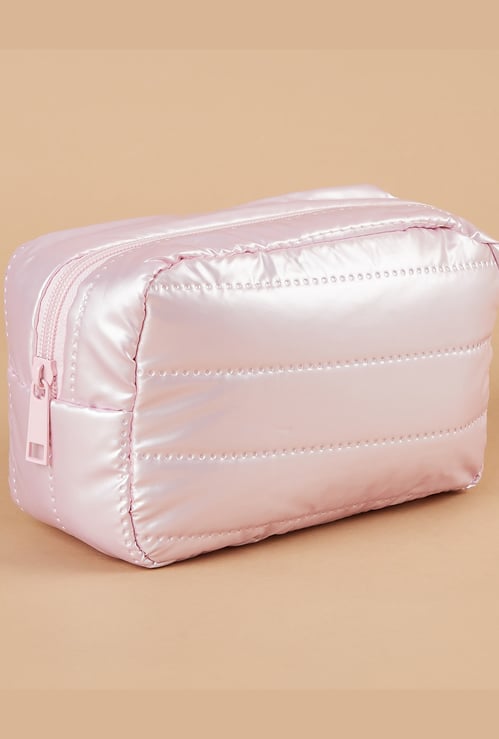 GINGER Quilted Vanity Pouch