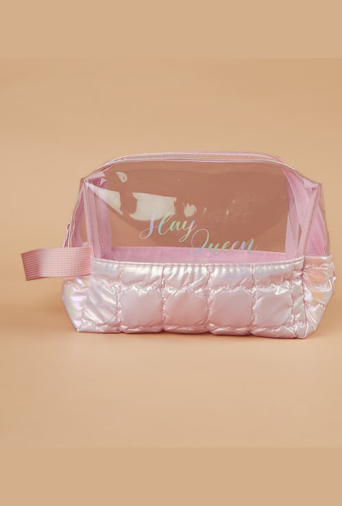 GINGER Quilted Vanity Pouch