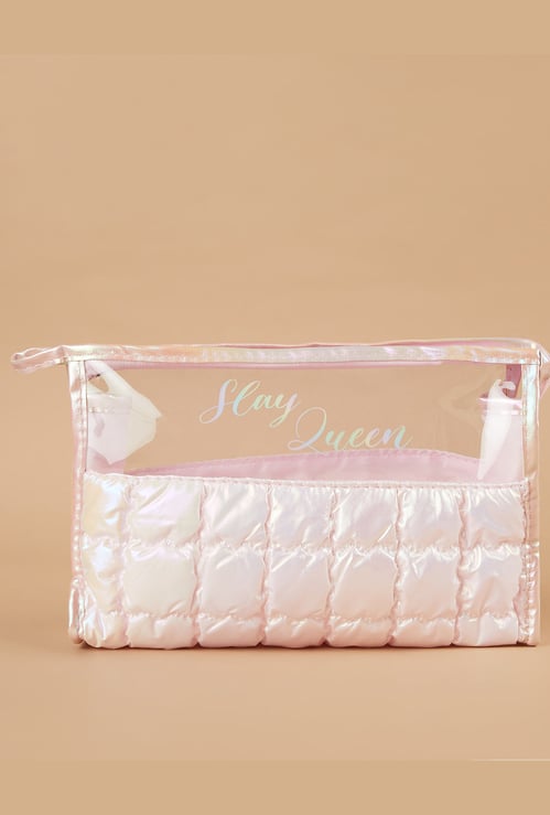 GINGER Quilted Vanity Pouch