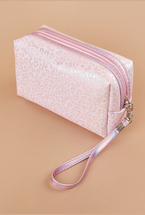 GINGER Animal Print Vanity Pouch