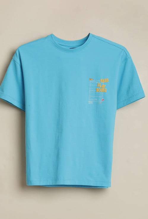 ALLEN SOLLY Boys Printed T-shirt