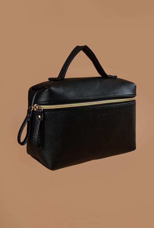 FAME FOREVER Textured Vanity Pouch