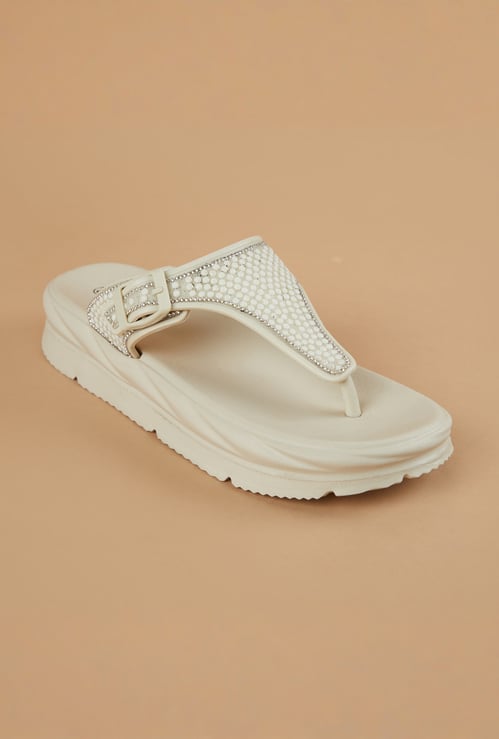 GINGER Embellished Flatforms