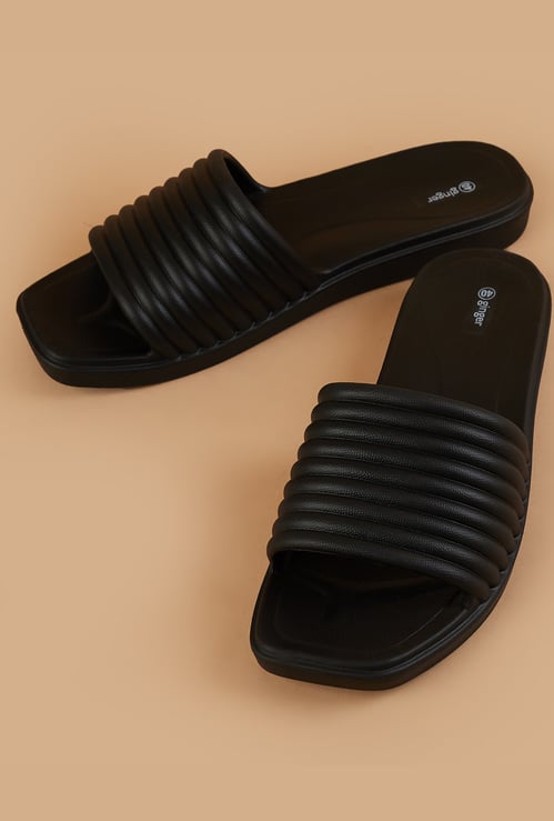 GINGER Ribbed Sliders