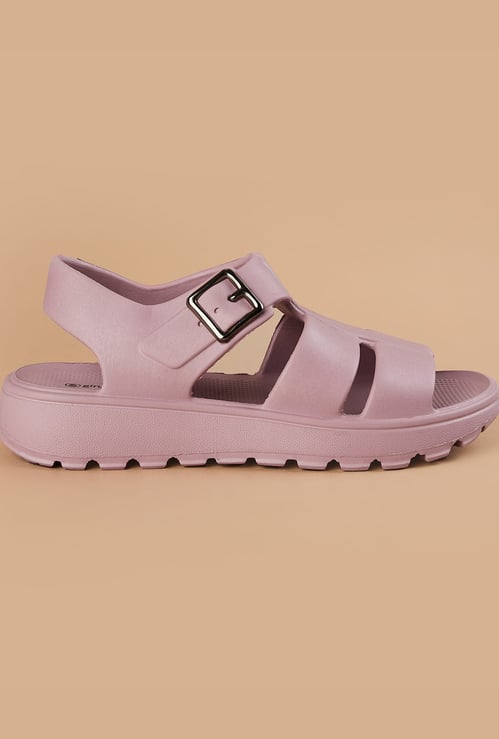 GINGER Solid Platform Sandals