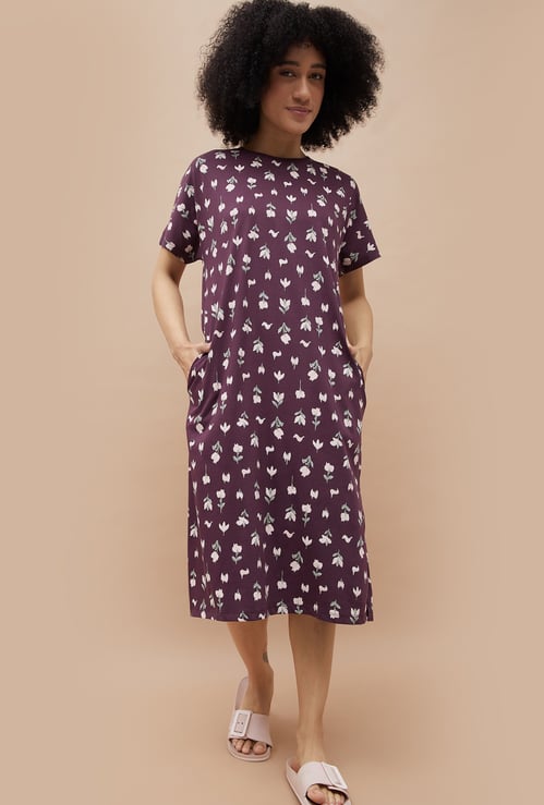 GINGER Floral Print Night Dress