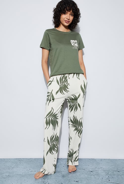 GINGER Printed Night Suit