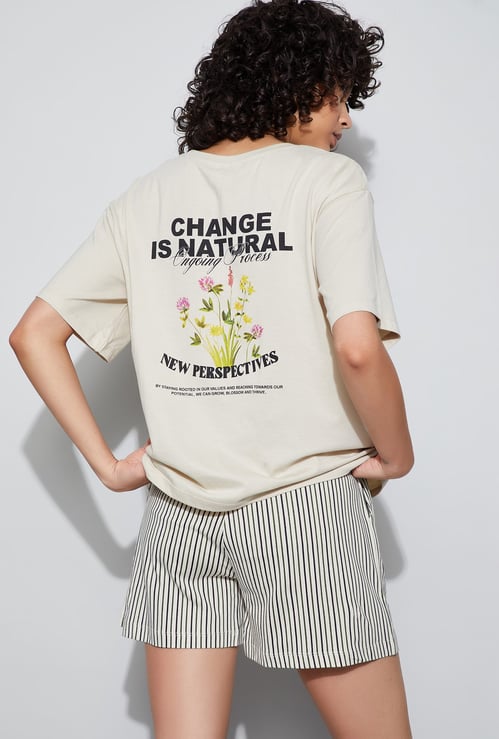 GINGER Graphic Printed T-shirt