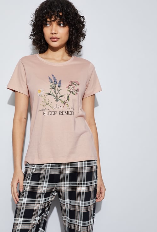GINGER Printed Lounge T-shirt