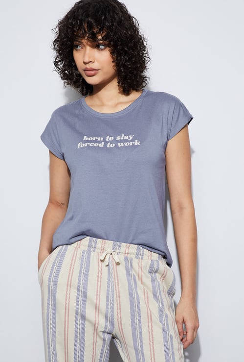 GINGER Printed Lounge T-shirt