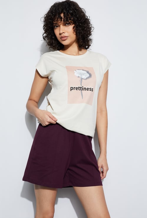 GINGER Printed Lounge T-shirt