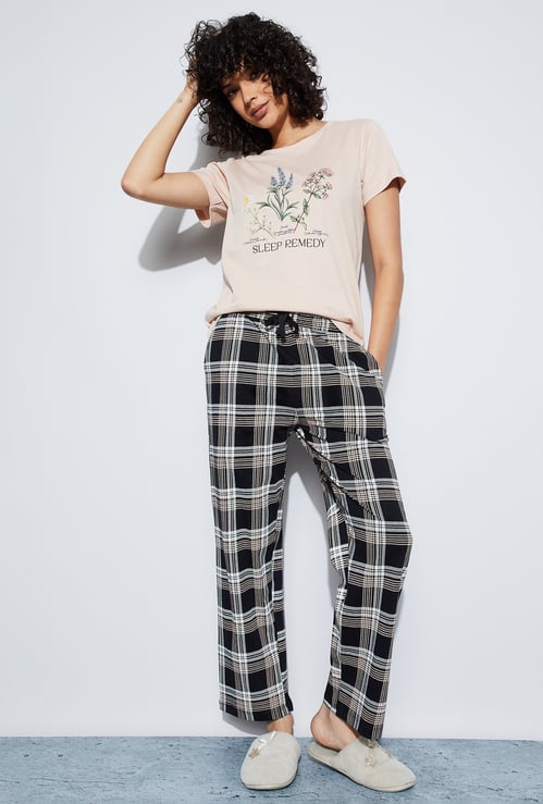 GINGER Checked Pyjamas