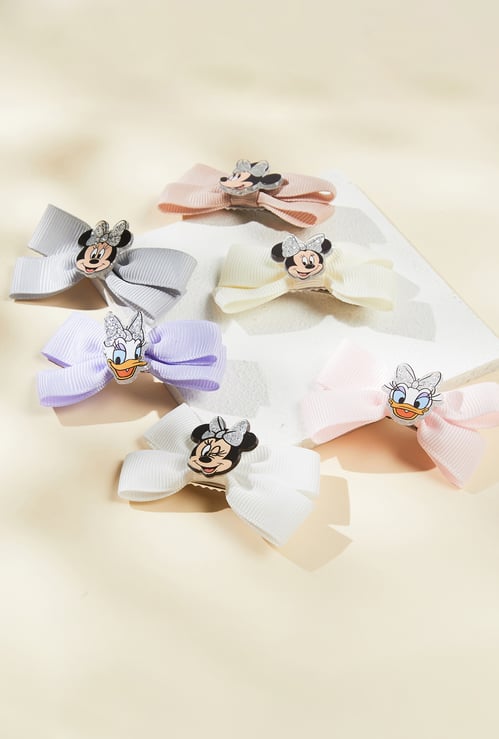FAME FOREVER Disney Applique Alligator Hair Clips - Pack of 6