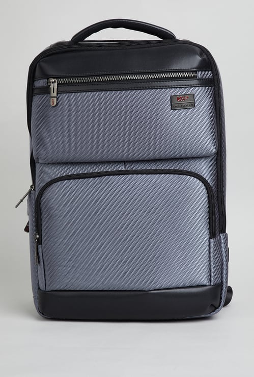 VIP Insignia Textured Laptop Backpack