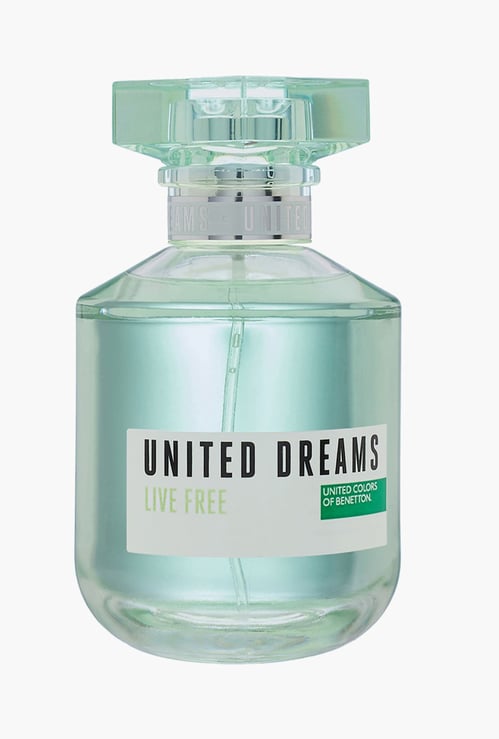UNITED COLORS OF BENETTON United Dreams Live Free Eau de Toilette - 80ml