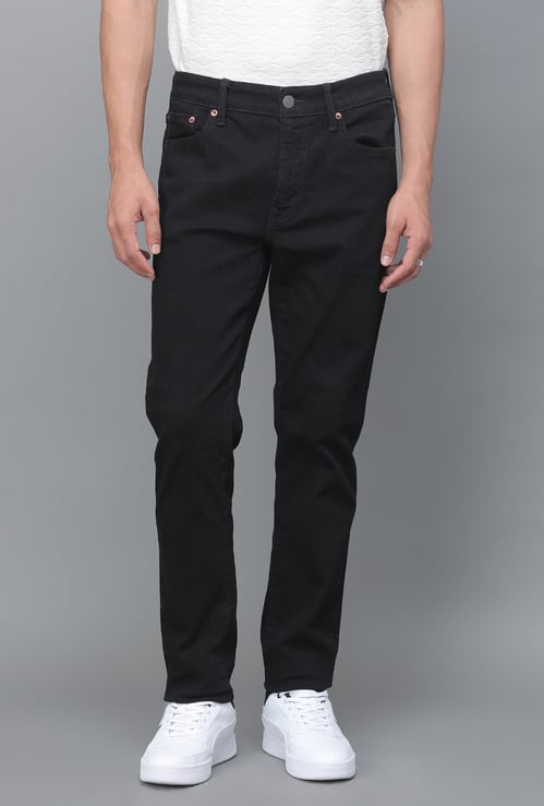 AMERICAN EAGLE Solid Slim Straight Jeans
