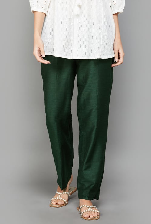SPAN Woven Straight Pants