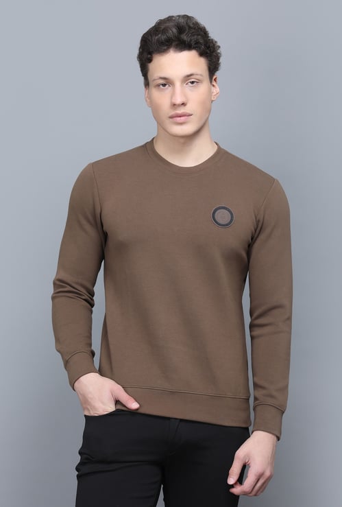 UNITED COLORS OF BENETTON Solid Sweatshirt
