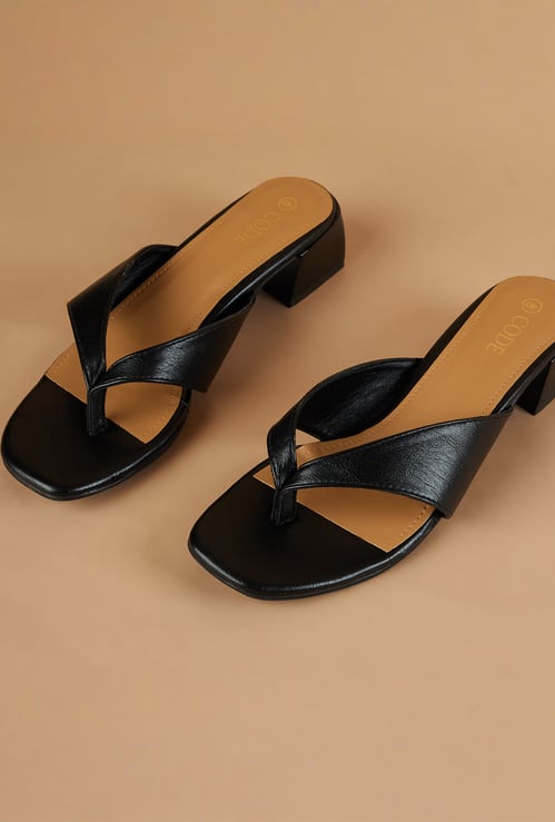 CODE Solid Block Heels