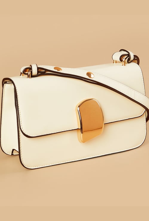 GINGER Sling Bag with Metallic Accent
