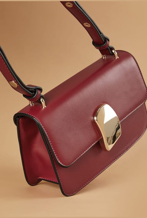 GINGER Sling Bag with Metallic Accent