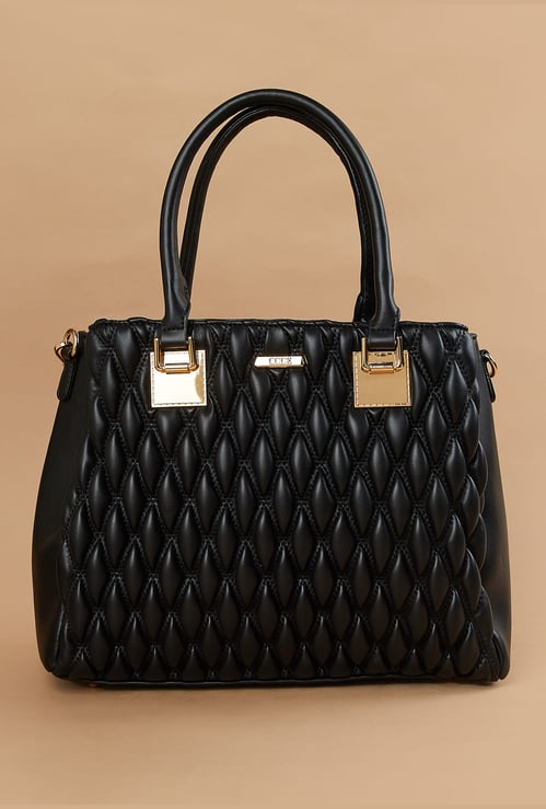 CODE Quilted Handheld Bag
