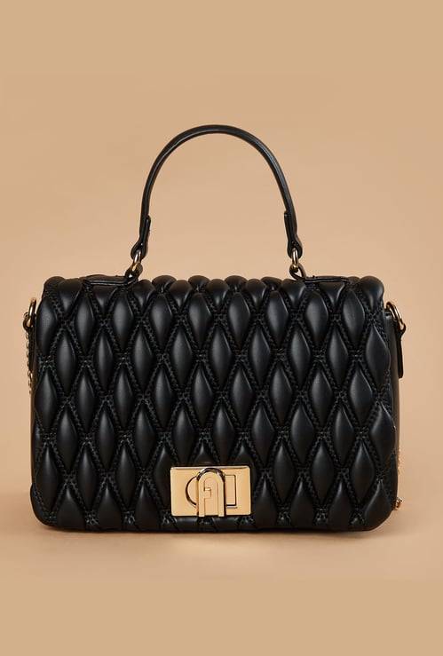 CODE Quilted Handheld Bag
