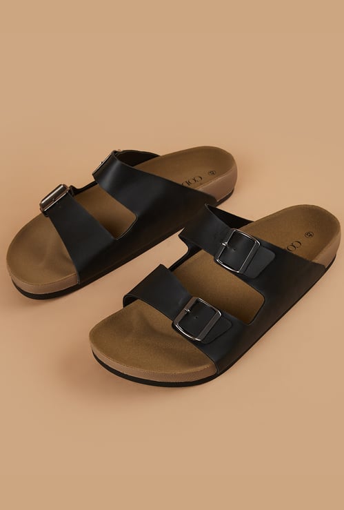 CODE Buckled Slippers