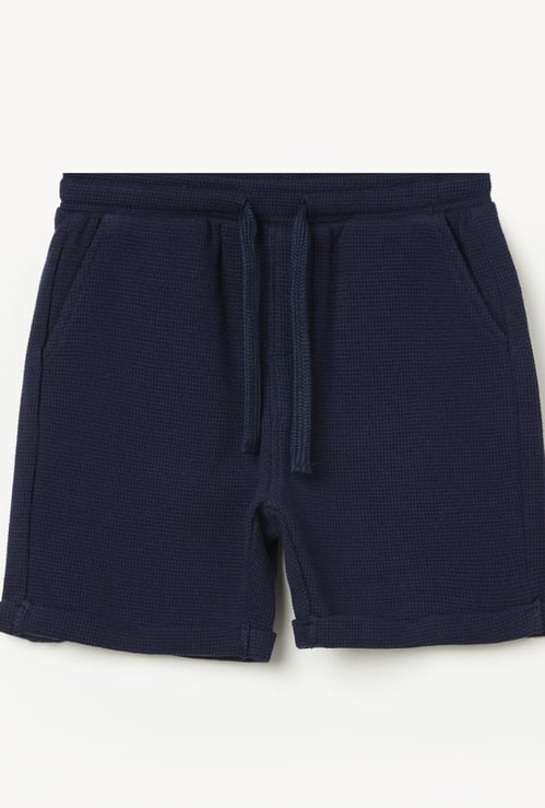 JUNIORS Boys Textured Shorts
