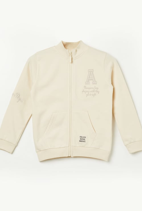 FAME FOREVER Boys Embroidered Sweatshirt