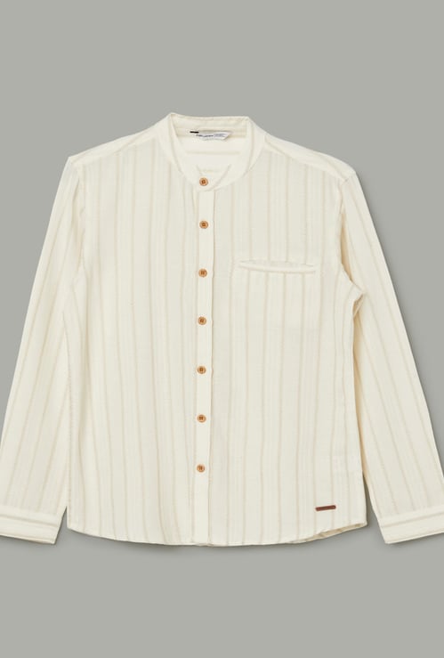 FAME FOREVER Boys Striped Shirt