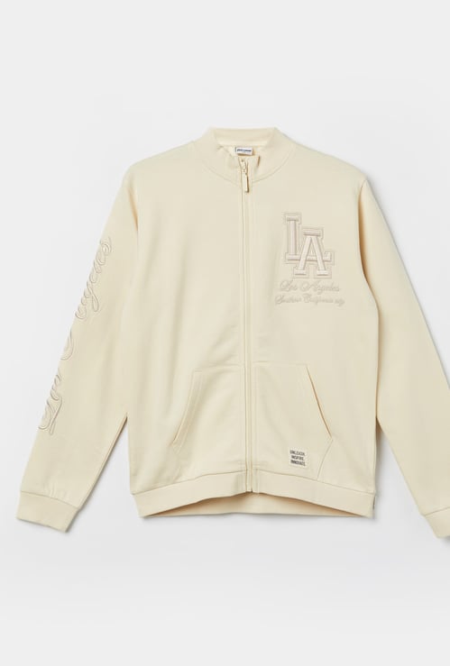 FAME FOREVER Boys Embroidered Sweatshirt