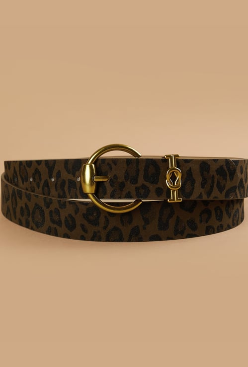 GINGER Animal Print Belt