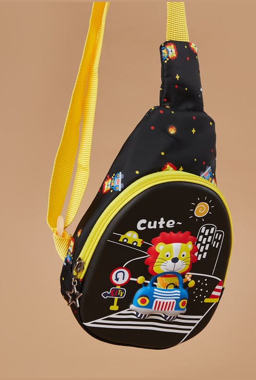FAME FOREVER Graphic Print Crossbody Bag