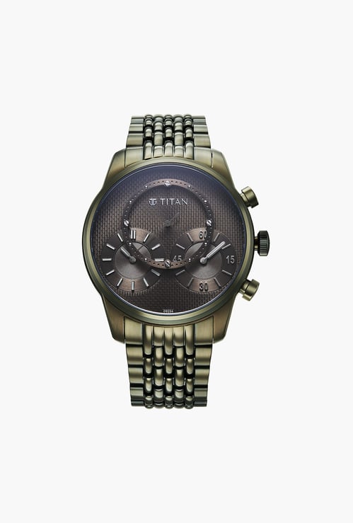 TITAN Micromotors Multifunction Bracelet Strap Watch - 90179QM01