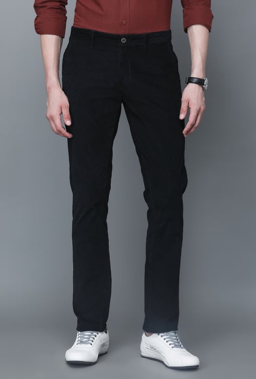 INDIAN TERRAIN Corduroy Brooklyn Trousers (Slim Straight)