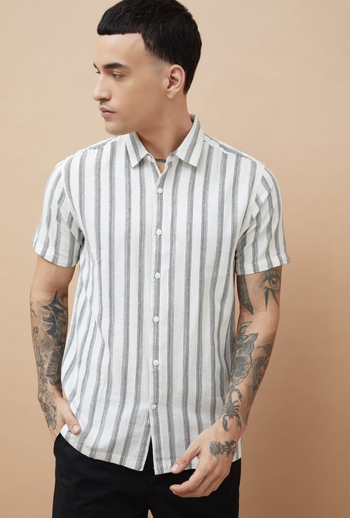 FORCA Striped Regular Fit Shirt