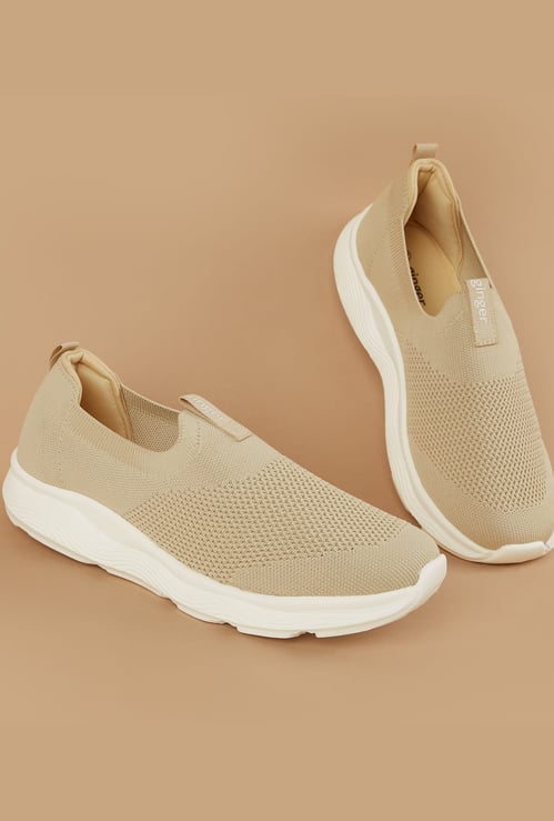 GINGER Knitted Slip-On Sneakers
