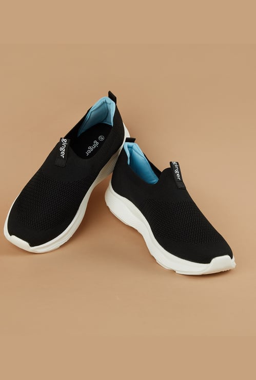 GINGER Knitted Slip-On Sneakers