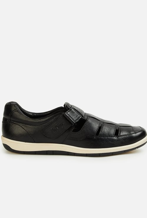 LEE COOPER Leather Fisherman Sandals