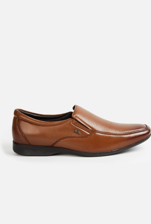 LEE COOPER Solid Slip On Shoes
