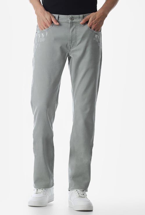 JACK & JONES Distressed Clark Jeans (Regular)