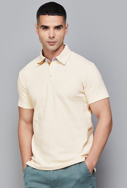 JACK & JONES Solid Polo T-shirt