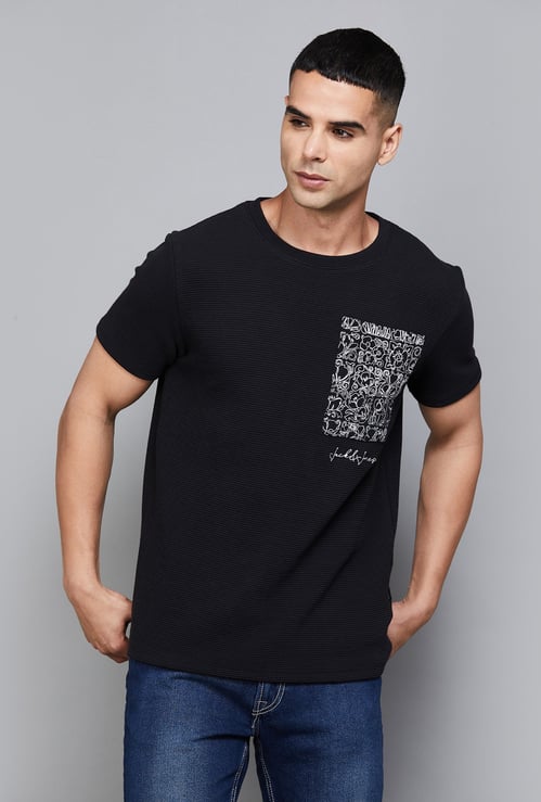 JACK & JONES Embroidered T-shirt