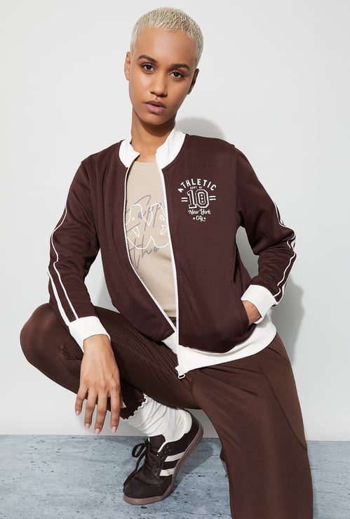 KAPPA Contrast Panelled Sports Jacket