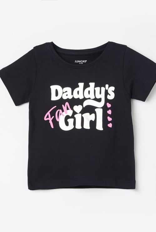 JUNIORS Girls Printed T-shirt