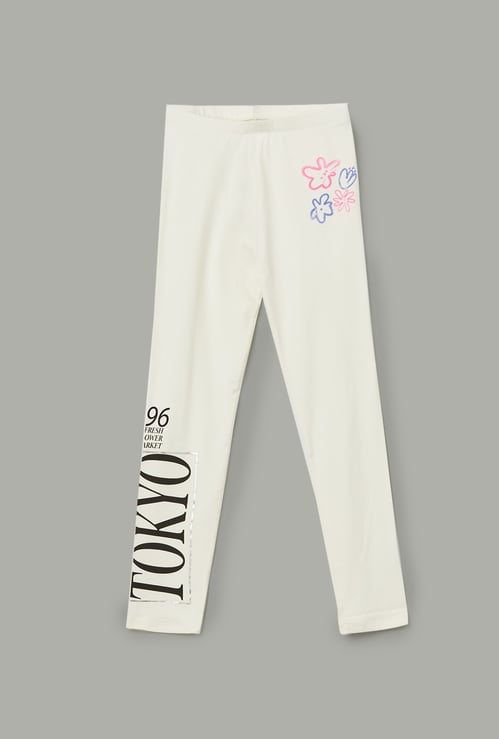 FAME FOREVER Girls Printed Leggings